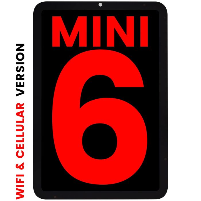 LCD Display Einheit mit Digitizer für iPad Mini 6 (2021) (WLAN & Cellular)