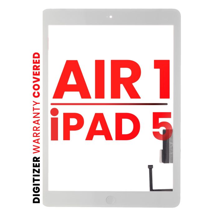 Digitizer für iPad Air 1/ iPad 5 (Aftermarket Pro XO7) (Weiß)