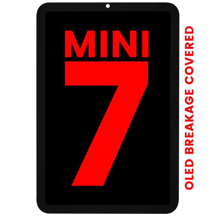 LCD Display Einheit mit Digitizer für iPad Mini 7 (2024) (Aftermarket Pro XO7)