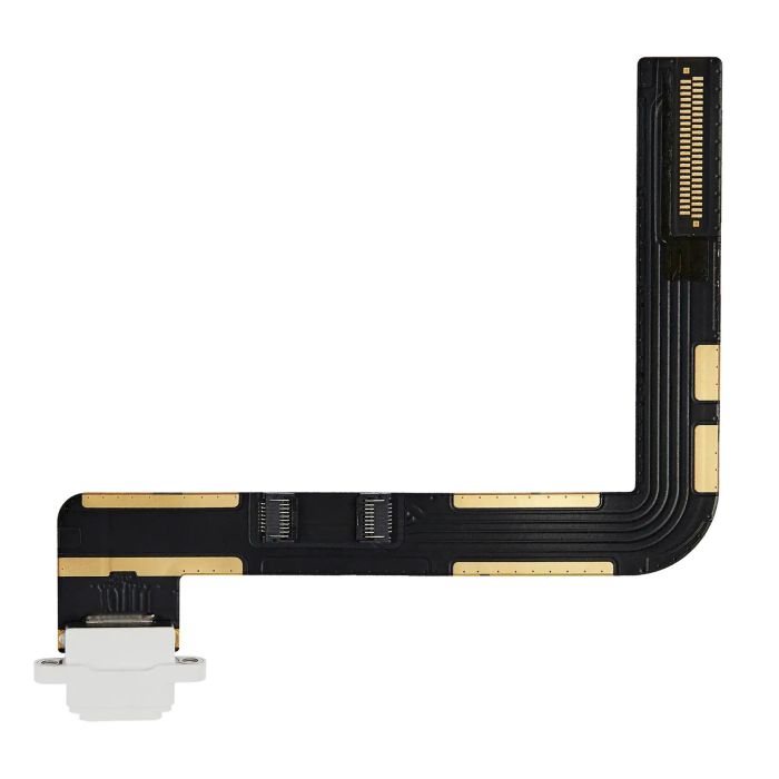 Ladebuchse Flexkabel für iPad 7 (2019)/ iPad 8 (2020)/ iPad 9 (2021) (Silber)