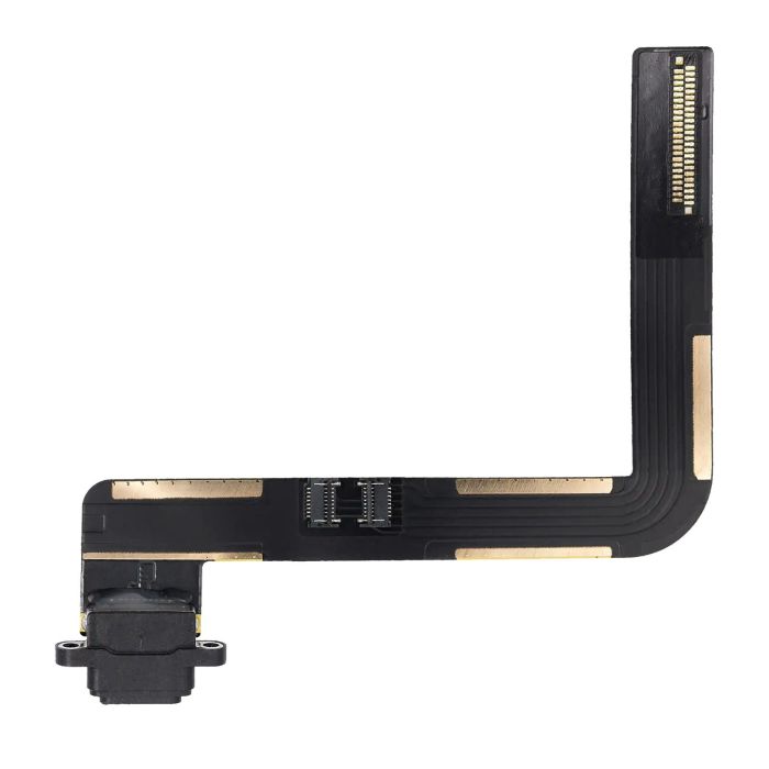 Ladebuchse Flexkabel für iPad Air 1/ iPad 5 (2017)/ iPad 6 (2018) (Schwarz)