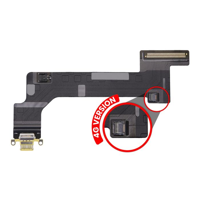 Ladebuchse Flexkabel für iPad 10 (2022) (Cellular) (Premium) (Gelb)