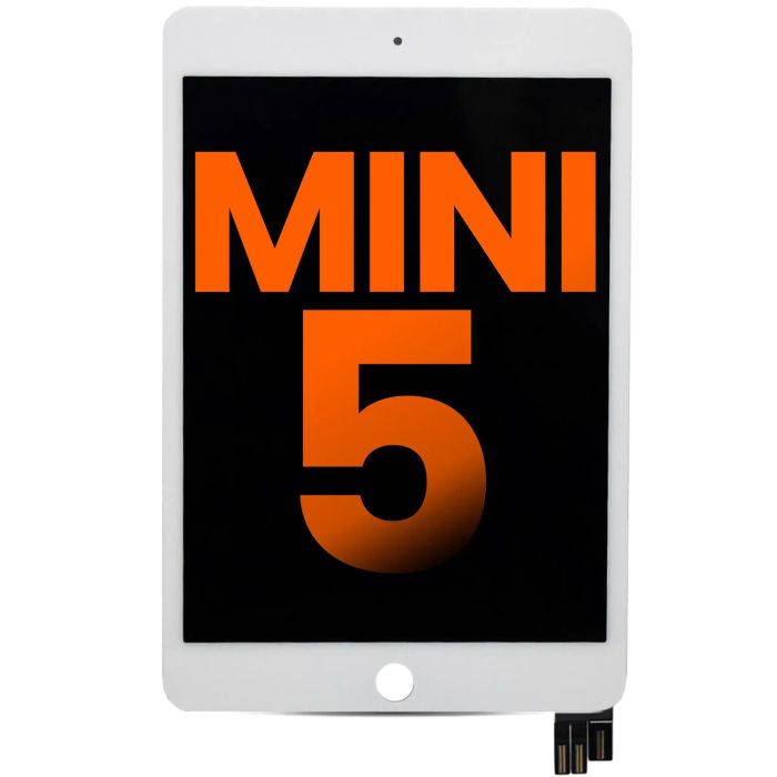 LCD Display Einheit mit Digitizer für iPad Mini 5 (Blemish: Grade A) (Weiß)