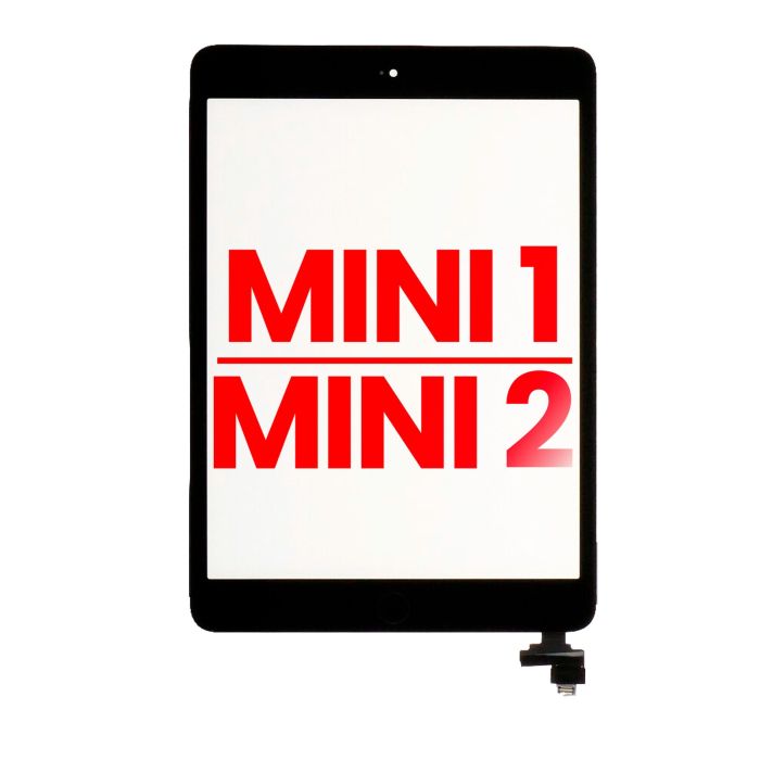 Digitizer mit IC Chip & Home-Taste vormontiert für iPad Mini 1/ iPad Mini 2 Nr.2