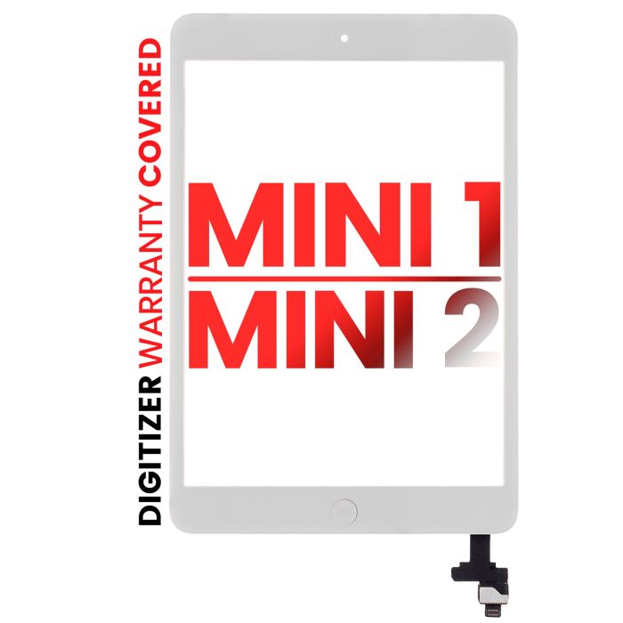 Digitizer mit IC Chip & Home-Taste vormontiert für iPad Mini 1/ iPad Mini 2 Nr.3