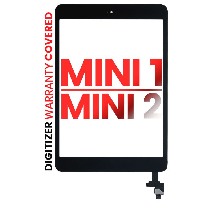 Digitizer mit IC Chip & Home-Taste vormontiert für iPad Mini 1/ iPad Mini 2 Nr.4