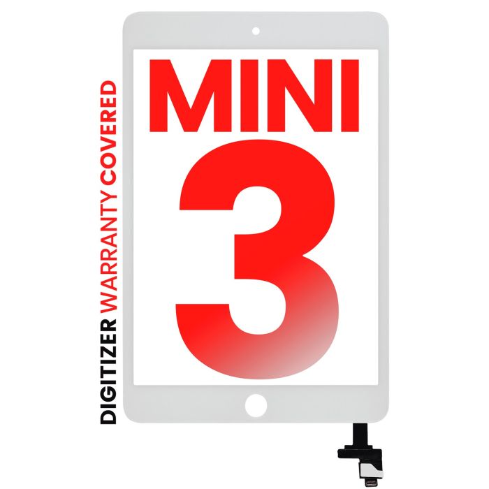 Digitizer mit IC Chip für iPad Mini 3 (No Home-Taste Installed)