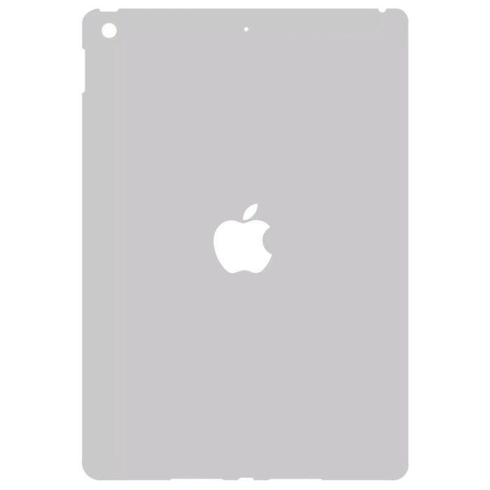 Rück Skin für iPad 7 (2019)/ iPad 8 (2020)/ iPad 9 (2021) (WLAN) (Silber)
