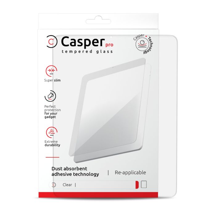 Casper Pro Displayschutzglas für iPad 7 (2019)/ iPad 8 (2020)/ iPad 9 (2021)