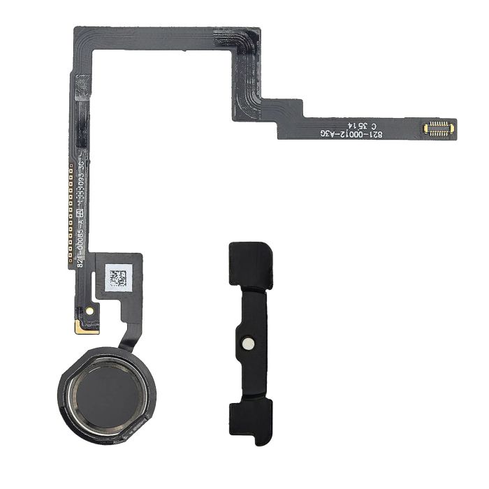Home-Taste mit Flex für iPad Mini 3 (Schwarz)