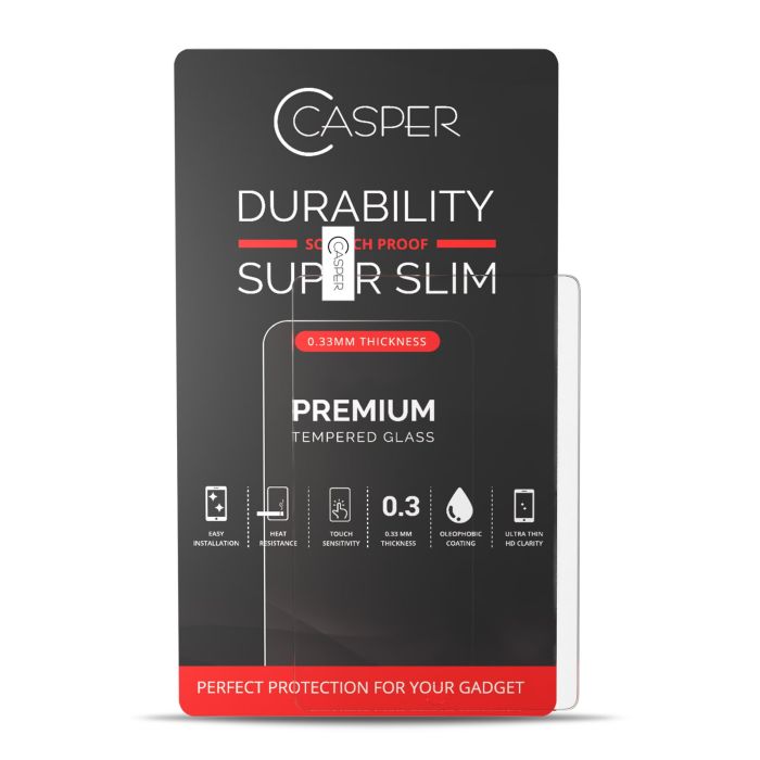 Casper Displayschutzglas für iPad Mini 1/ iPad Mini 2/ iPad Mini 3 (Transparent)