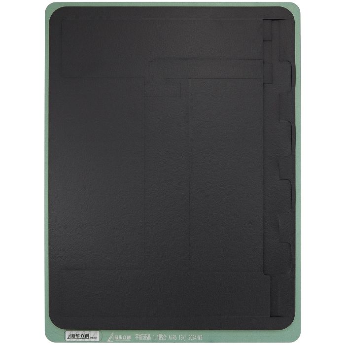 XHZC Aufbereitungs-Klebepad schwarz für iPad Air 6 13" 2024 M2