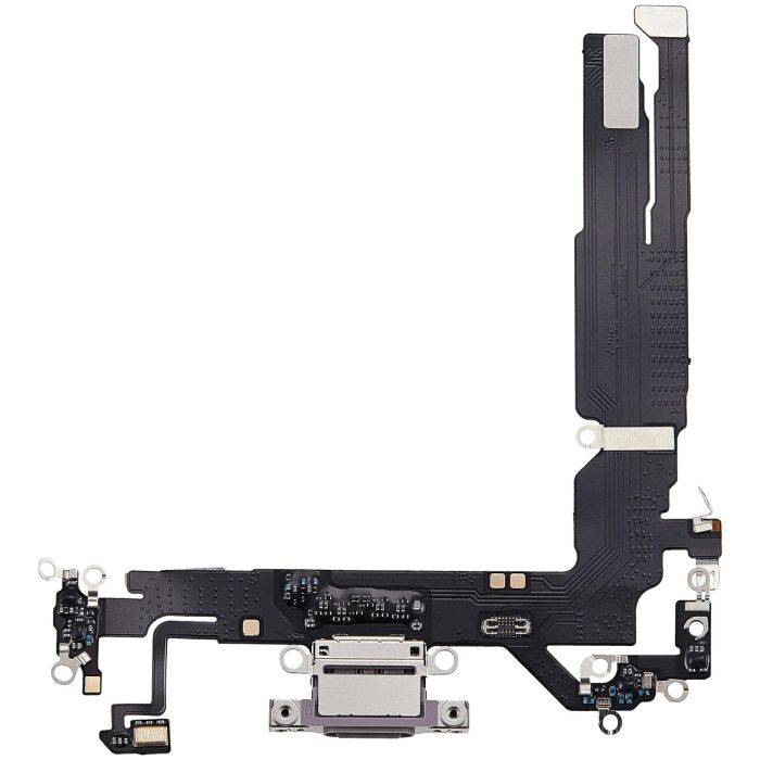 Ladebuchse Flexkabel für iPhone 17 (Aftermarket Plus) (Lavendel)