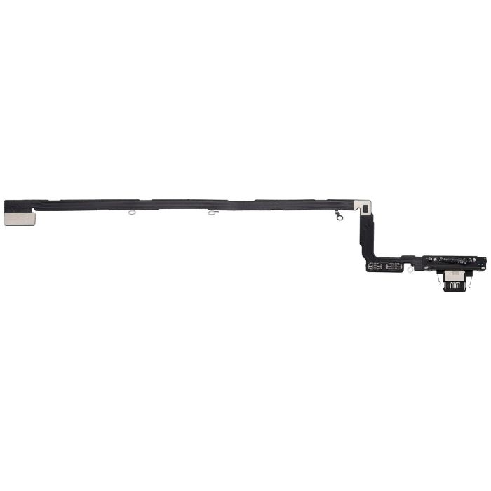 Ladebuchse Flexkabel für iPhone Air (Aftermarket Plus) (Space Schwarz)