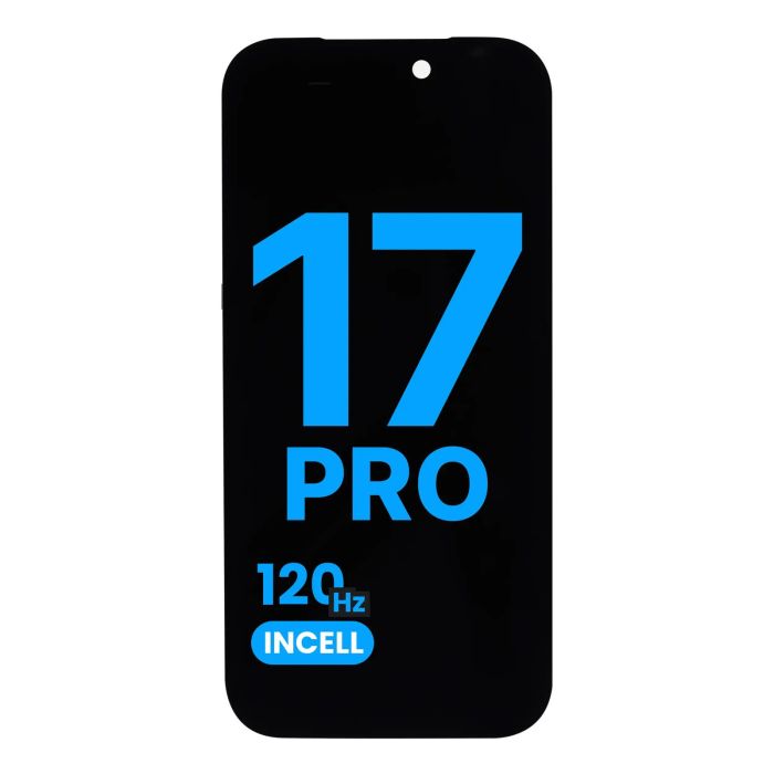 LCD Display Einheit für iPhone 17 Pro (Aftermarket AQ7/ Incell) (120HZ)