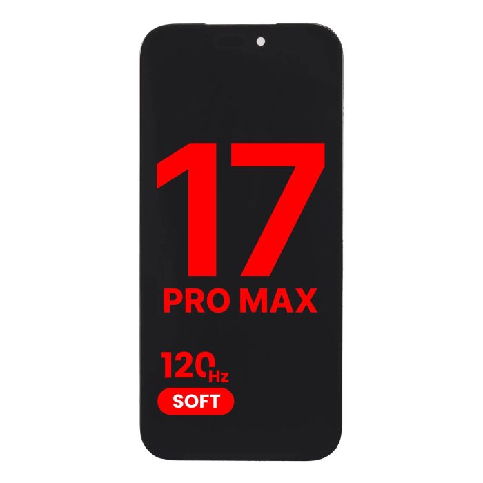 OLED Display Einheit für iPhone 17 Pro Max (Aftermarket Plus Soft) (120HZ)