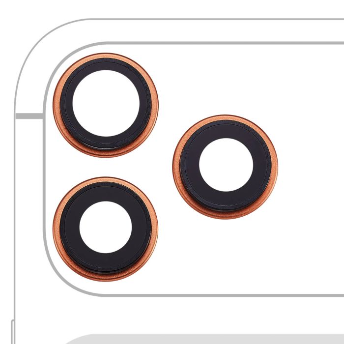 Rückkamera-Linse mit Halterung & Rahmen für iPhone 17 Pro/ 17 Pro Max