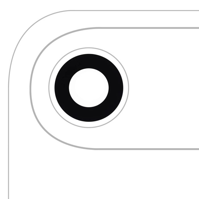 Rückkamera-Linse mit Kleber für iPhone Air