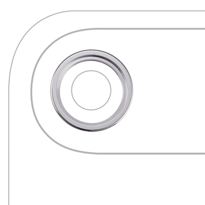 Rückkamera Ring nur für iPhone Air (Wolkenweiß) (10er Pack)