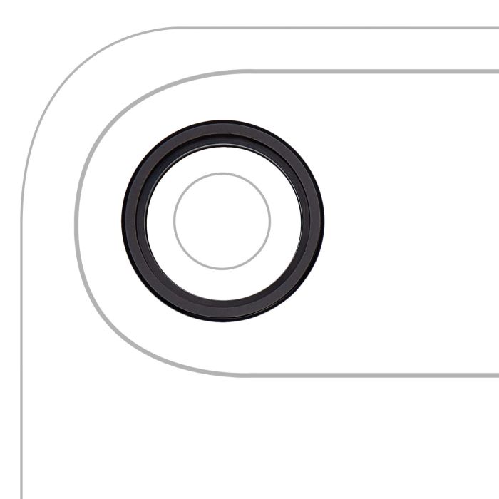 Rückkamera Ring nur für iPhone Air (Space Schwarz)