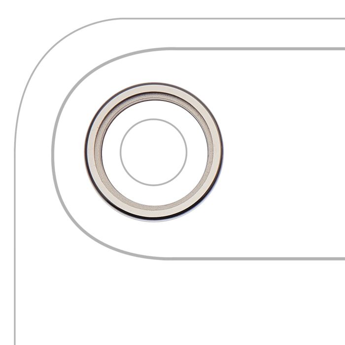 Rückkamera Ring nur für iPhone Air (Hellgold)