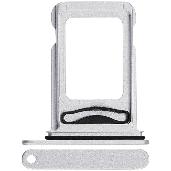 SIM-Kartenschacht Dual für iPhone 16e/ 17e (Weiß)
