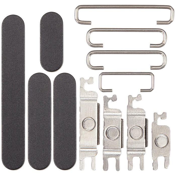 Tasten-Set (Power/ Lautstärke/ Schalter) für iPhone 17 (Schwarz)