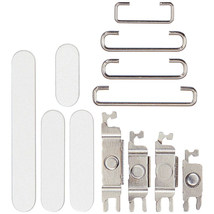 Tasten-Set (Power/ Lautstärke/ Schalter) für iPhone 17 (Weiß)