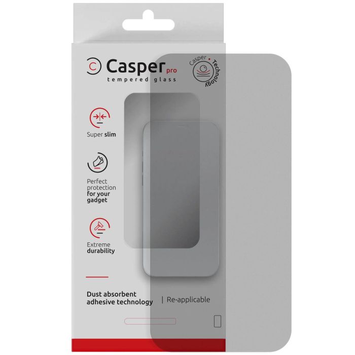 Casper Pro Displayschutzglas für iPhone Air (Retail-Verpackung) (Matt)
