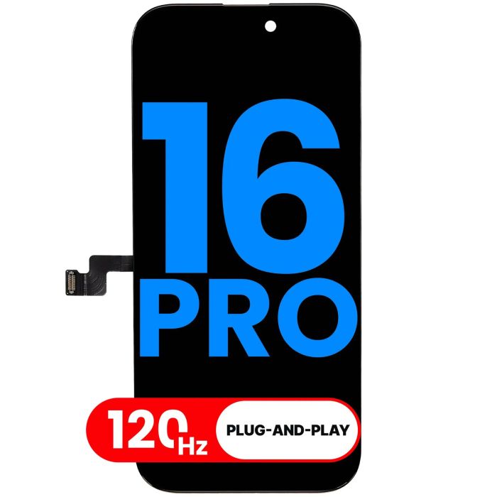 LCD Display Einheit für iPhone 16 Pro (Aftermarket AQ7 3.0) (120HZ)
