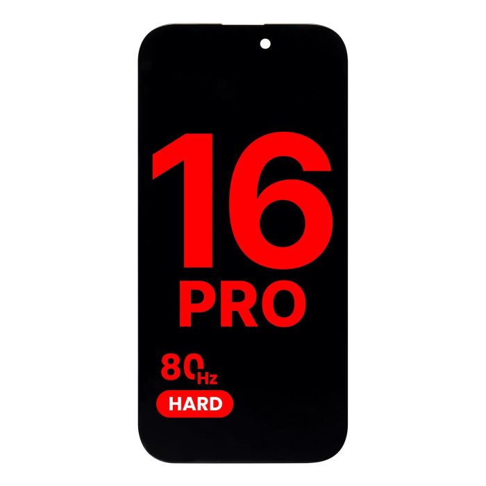 OLED Display Einheit für iPhone 16 Pro (Aftermarket Plus Hard) (80Hz)