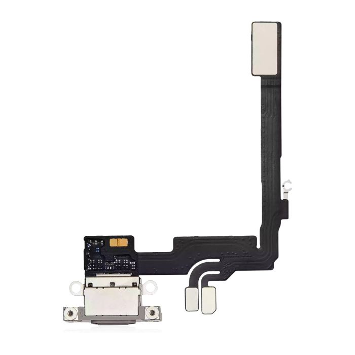 Ladebuchse Flexkabel für iPhone 16 Pro (Premium) (Titan Natur)