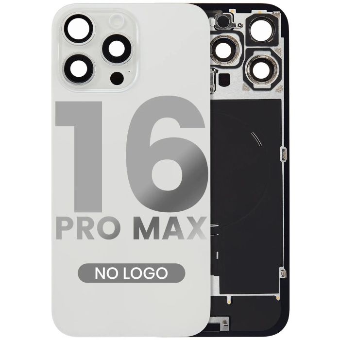 Rückglas mit MagSafe-Magnet, NFC & Blitz-Flex für iPhone 16 Pro Max