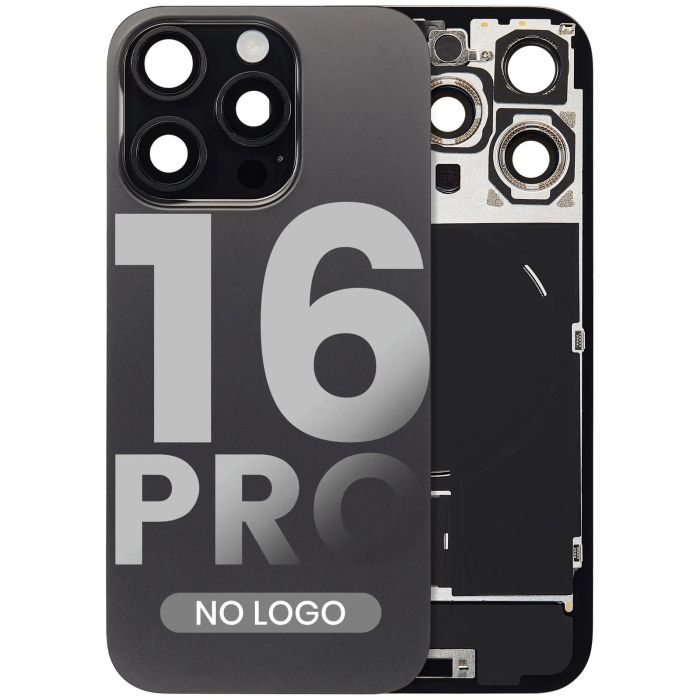 Rückglas mit MagSafe-Magnet, NFC & Blitz-Flex für iPhone 16 Pro (Aftermarket)