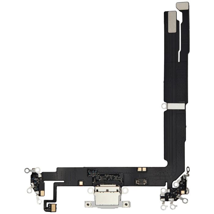 Ladebuchse Flexkabel für iPhone 16 Plus (Aftermarket Plus) (Weiß)