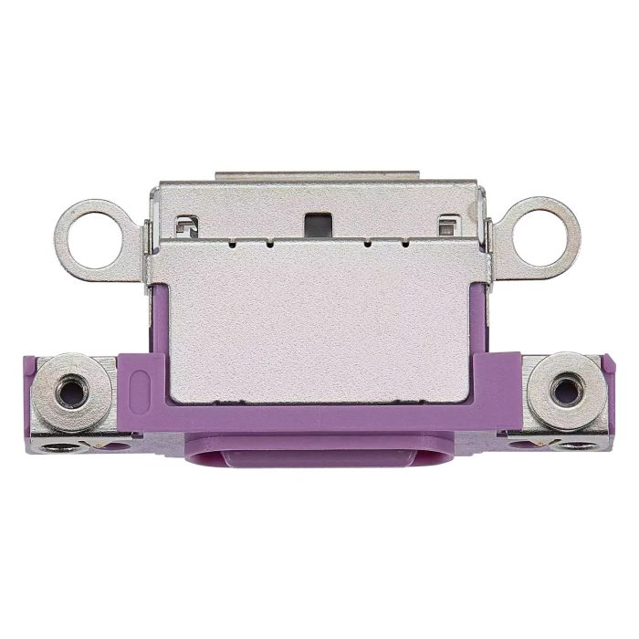 Ladebuchse nur Buchse für iPhone 16/ 16 Plus (Pink) (10er Pack)