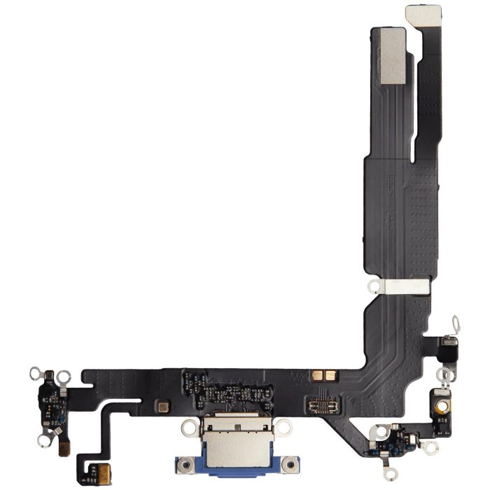 Ladebuchse Flexkabel für iPhone 16 (Aftermarket Plus) (Ultramarin)