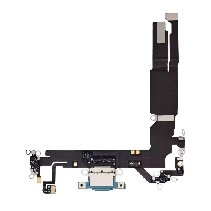 Ladebuchse Flexkabel für iPhone 16 (Premium) (Petrol)