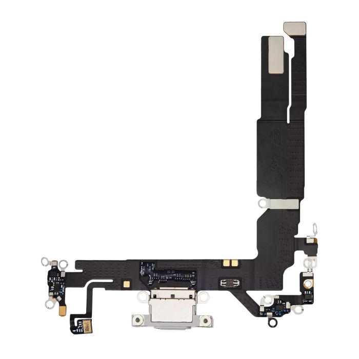 Ladebuchse Flexkabel für iPhone 16 (Premium) (Weiß)