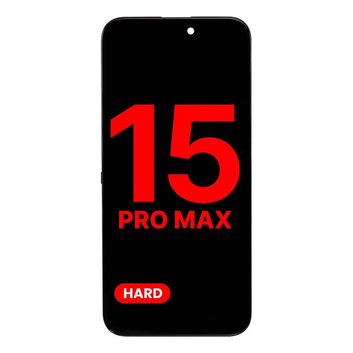 OLED Display Einheit für iPhone 15 Pro Max (Aftermarket Plus Hard)