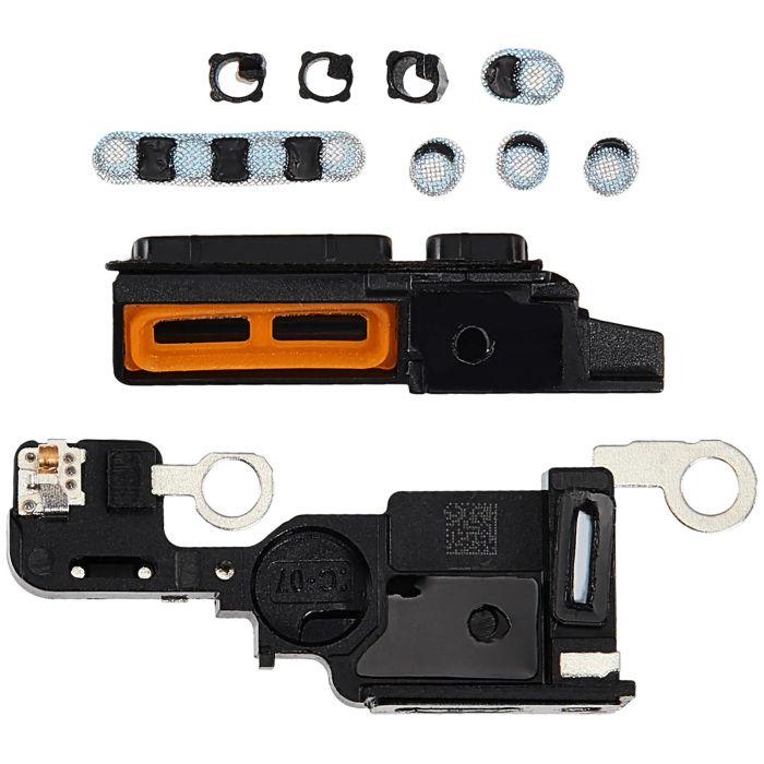 Lautsprecher-/ Mikrofon-Gitter für iPhone 16 Pro (Weiß) (10er Pack)
