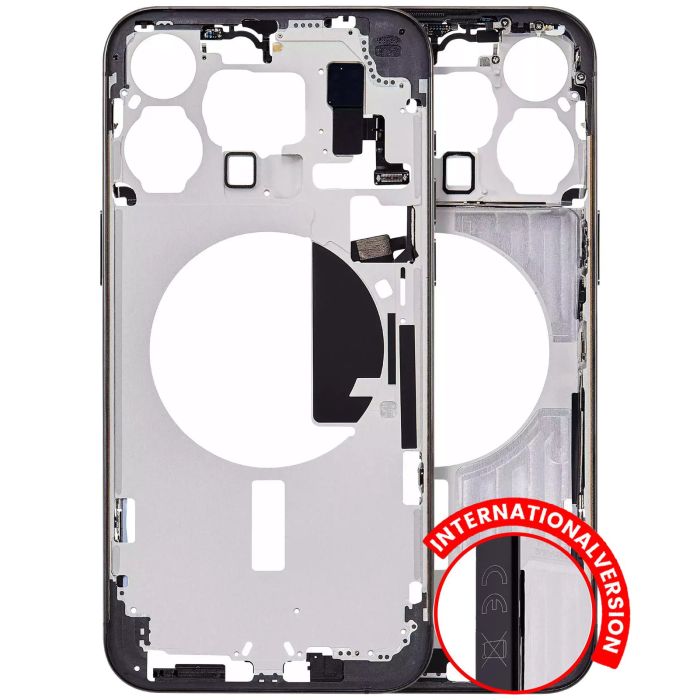 Mittelrahmen mit Power- und Lautstärketasten für iPhone 15 Pro Max
