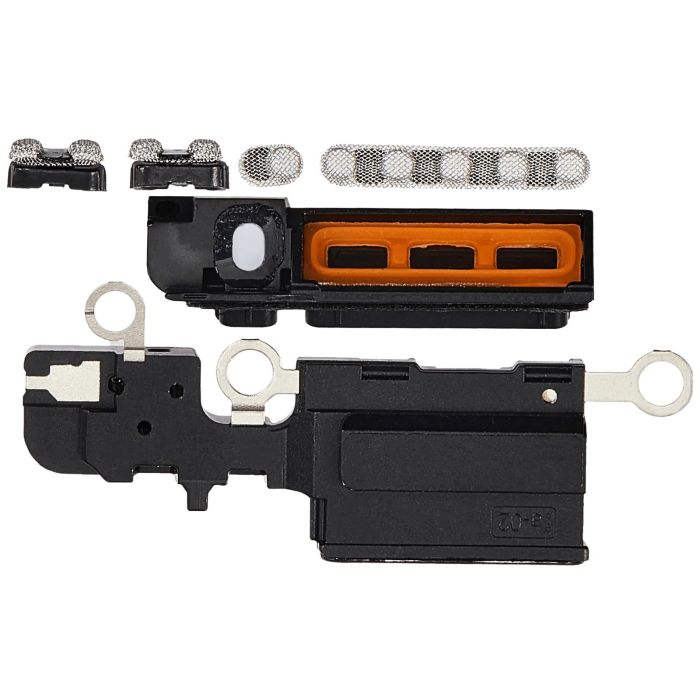 Lautsprecher-/ Mikrofon-Gitter für iPhone 16 Plus (Weiß) (10er Pack)