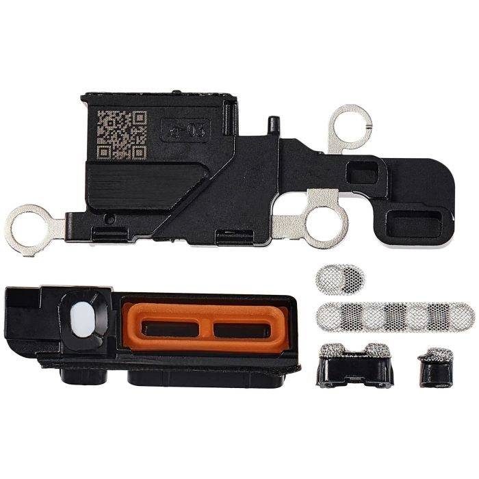 Lautsprecher-/ Mikrofon-Gitter für iPhone 16 (Weiß) (10er Pack)