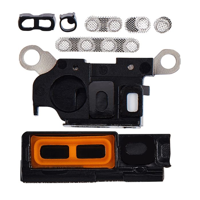 Lautsprecher-/ Mikrofon-Gitter für iPhone 15 Pro (Titan Weiß) (10er Pack)