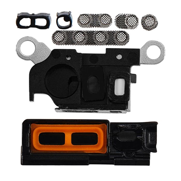 Lautsprecher-/ Mikrofon-Gitter für iPhone 15 Pro (Titan Natur) (10er Pack)