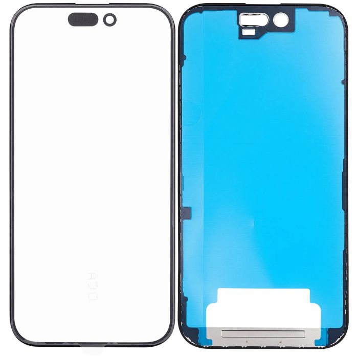 3 in 1 (Glas mit OCA vormontiert + Rahmen) für iPhone 16 (OCA Master)