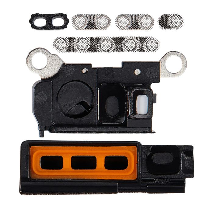 Lautsprecher-/ Mikrofon-Gitter für iPhone 15 Pro Max (Titan Weiß) (10er Pack)