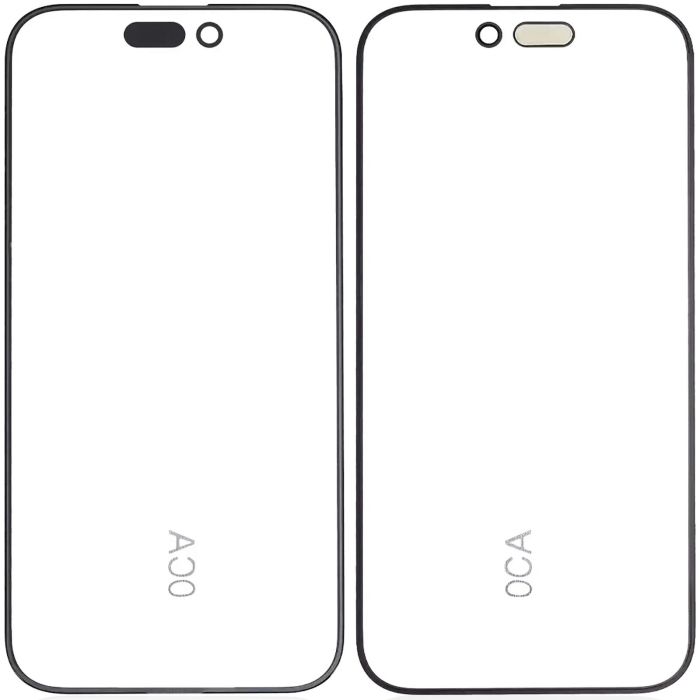 Rahmen nur für iPhone 15 Pro (10er Pack) (OCA Master)