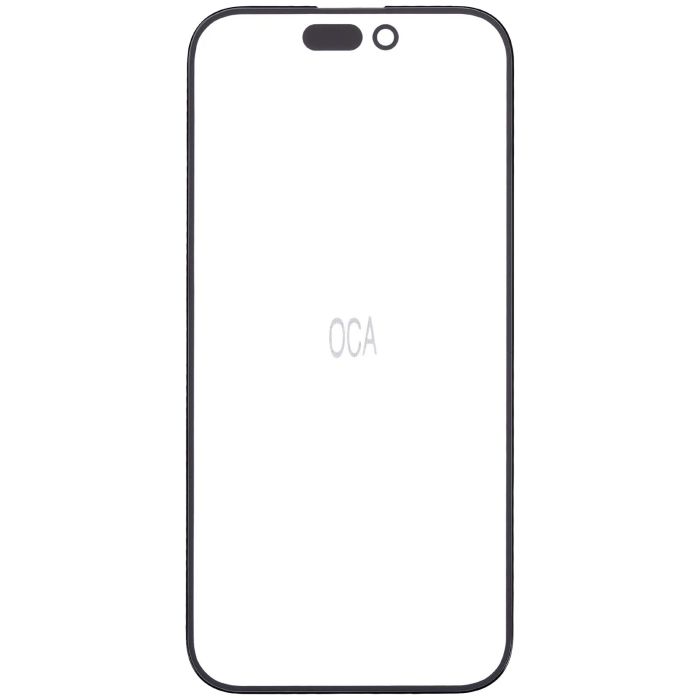 2 in 1 (Glas + OCA vormontiert) für iPhone 15 Pro (10er Pack)